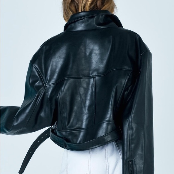 Princess Polly Lioness Leather Jacket NWT - Picture 4 of 5